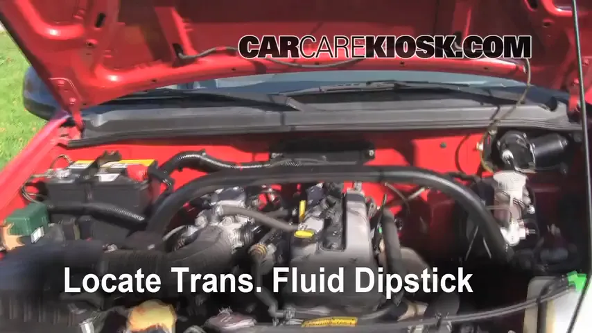 2002 Chevrolet Tracker 2.0L 4 Cyl. (4 Door) Transmission Fluid